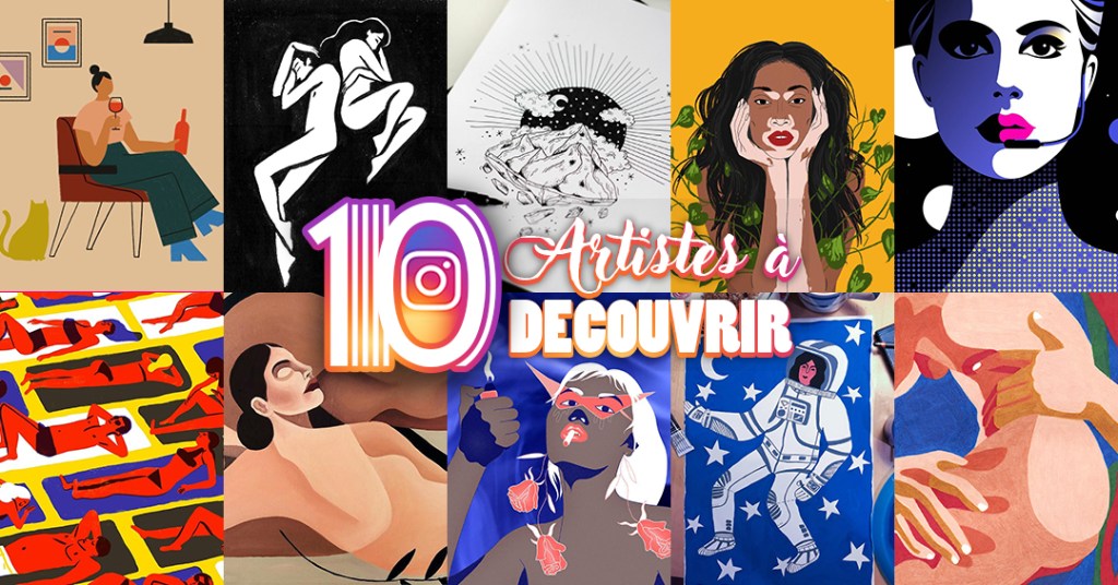 10 artistes à découvrir sur instagram&nbsp;👨🏻‍🎨